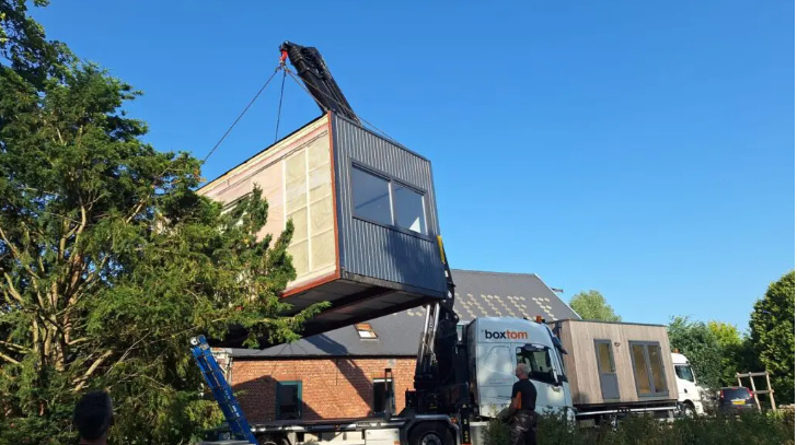 Plaatsing zorgwoning door Boxtom
