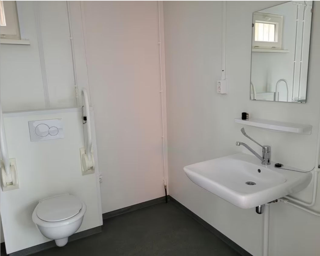 Sanitaire ruimte zorgkamer Boxtom