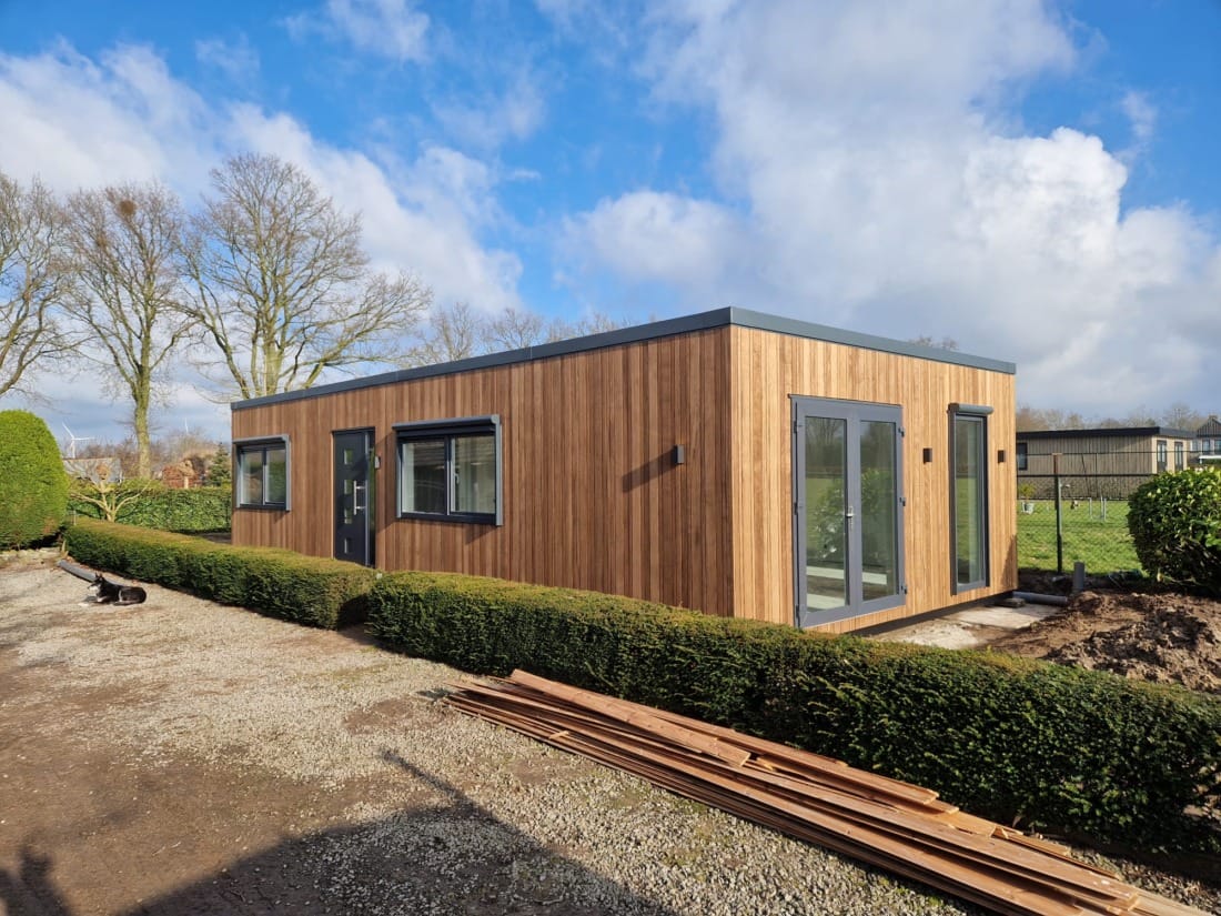 Mantelzorgwoning op maat met houten gevelafwerking