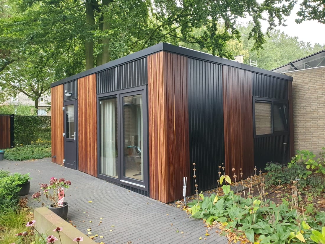 Luxe en stijlvolle afgewerkte mantelzorgwoning aan huis.