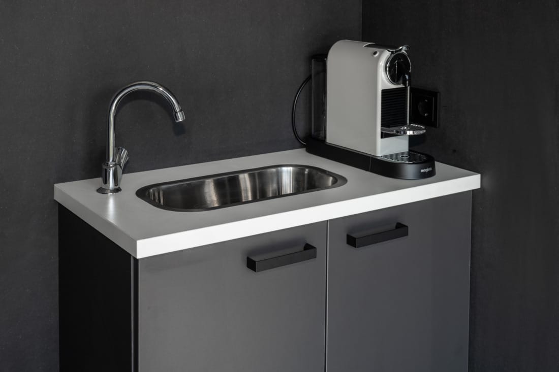 Keuken tuinkantoor