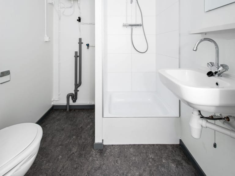Badkamer in woningtype A2.