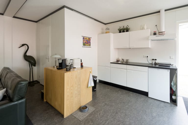Open keuken en leefgedeelte in woningtype C2