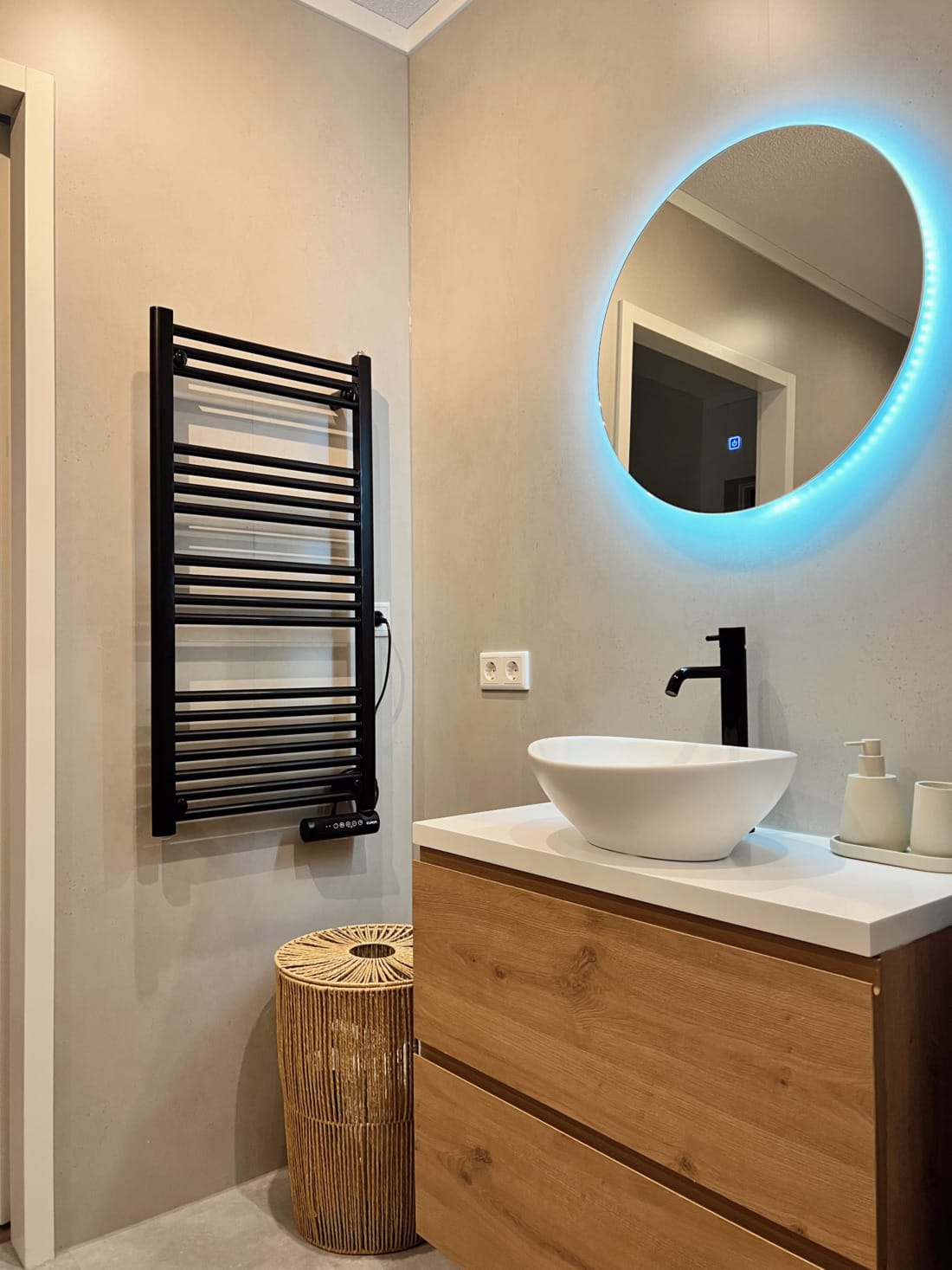 Luxe badkamer in mantelzorgwoning