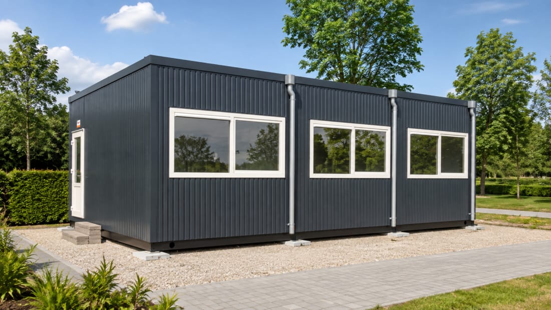 Complete achterkant van woningtype B2
