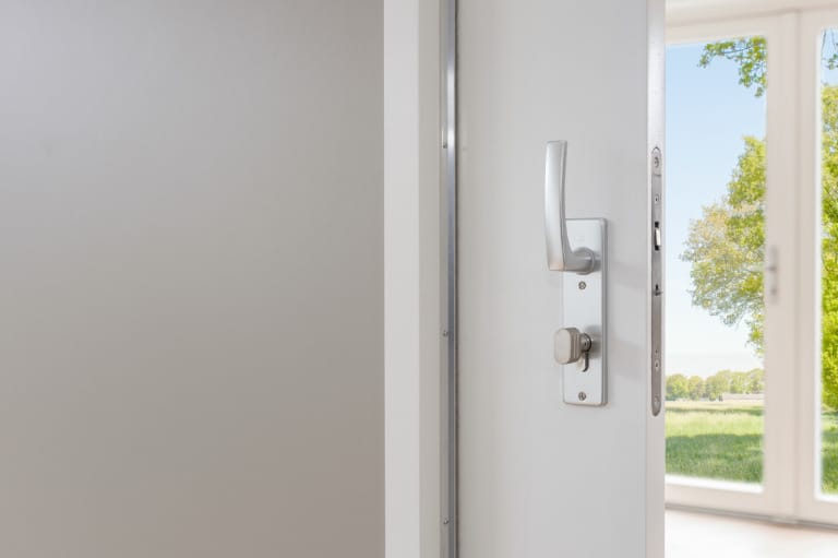 Voordeur van mantelzorgwoning MA2 van Boxtom.