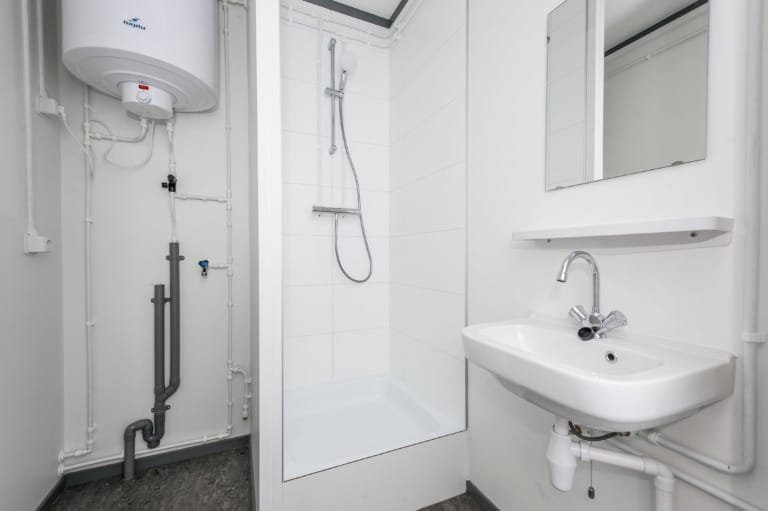 Badkamer van woningtype starter