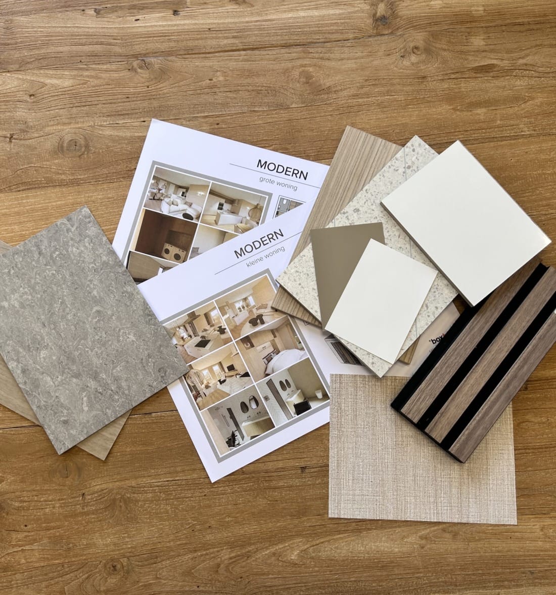 Plattegrond en materiaalkeuze voor woning