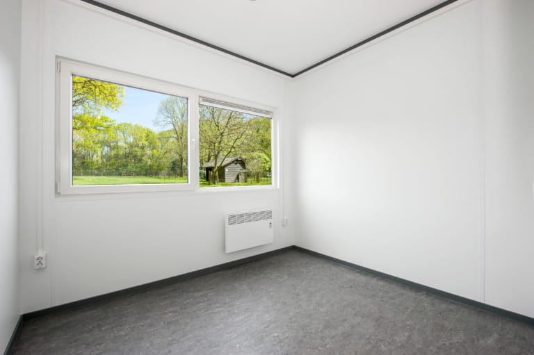 Slaapkamer in woningtype B2.