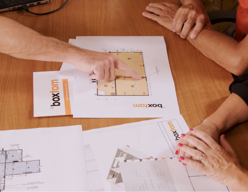 Plattegrond en wensen bespreken