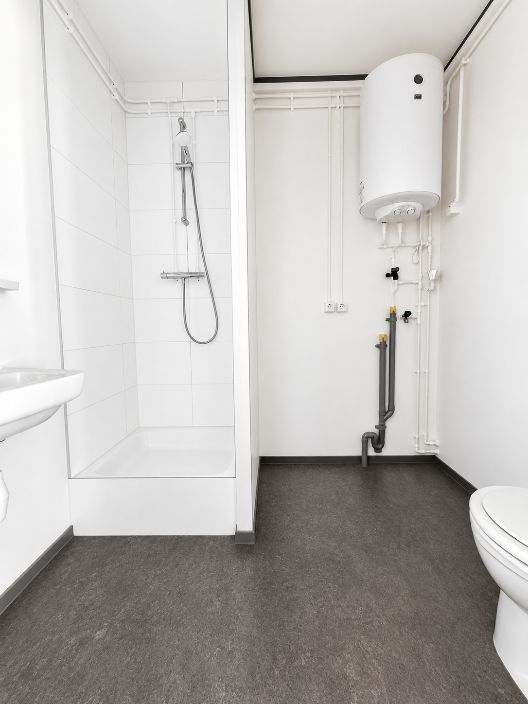 Badkamer van woningtype B2, B3, C2, C3 en D