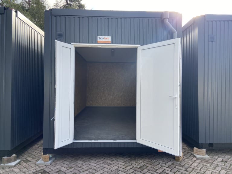 Voorkant van een opslagunit.