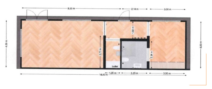 Plattegrond speciale mantelzorgwoning