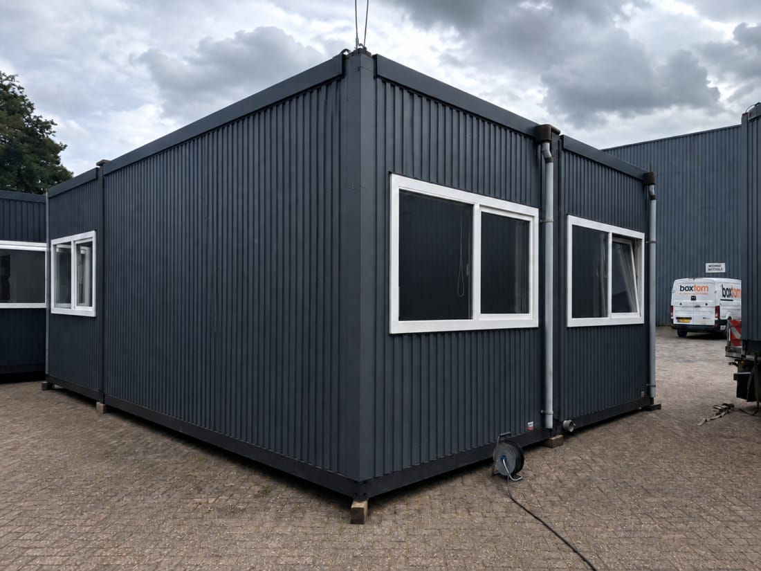 Achterkant van woningtype B1