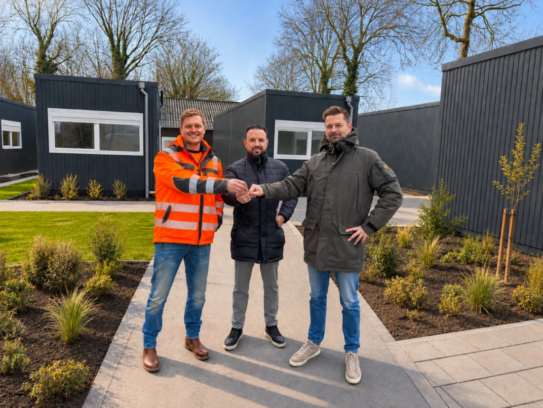 Boxtom medewerker bij succesvol vluchtelingen project
