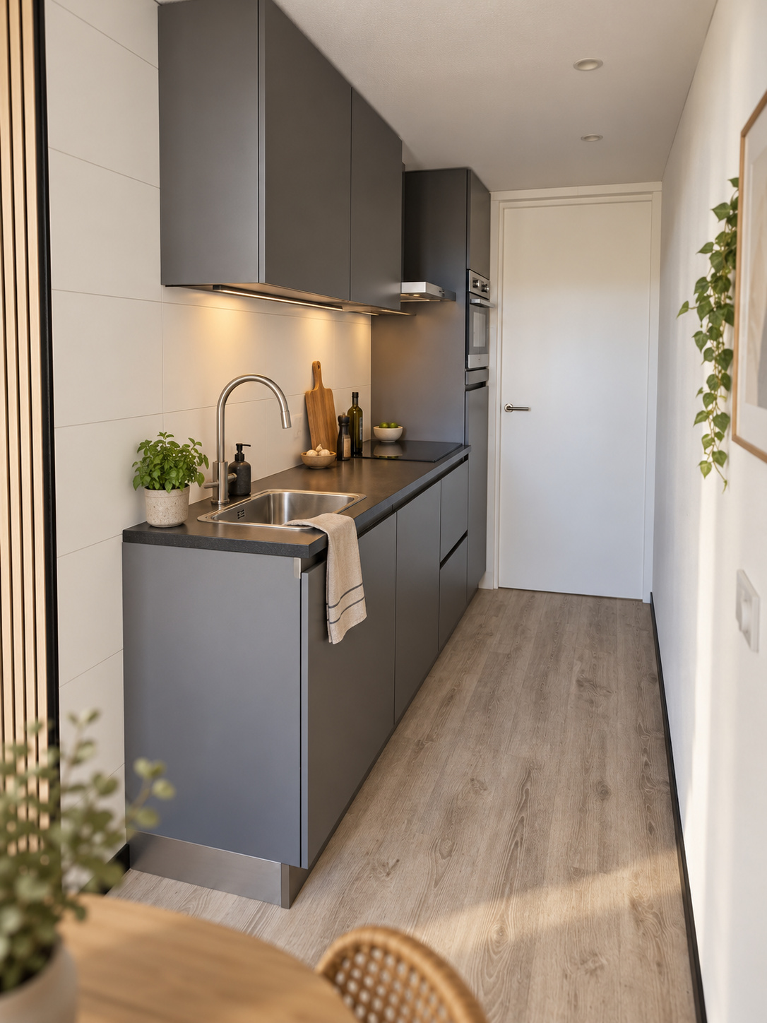 Luxe keuken in Tiny House