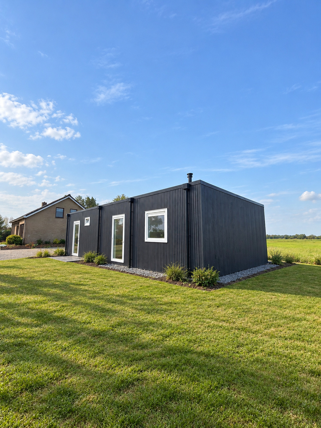 Mantelzorgwoning op maat geplaatst.